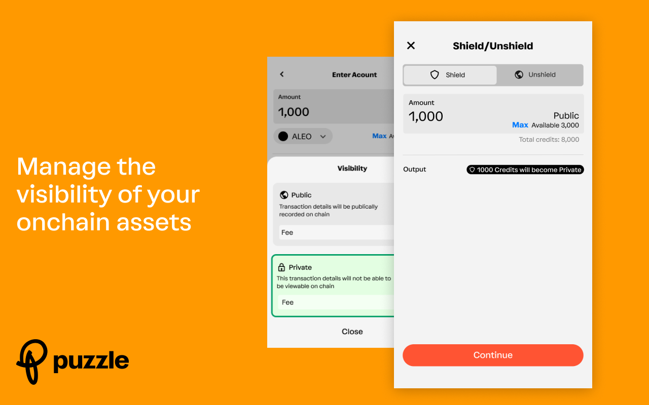 Puzzle | Aleo Wallet chrome谷歌浏览器插件_扩展第2张截图