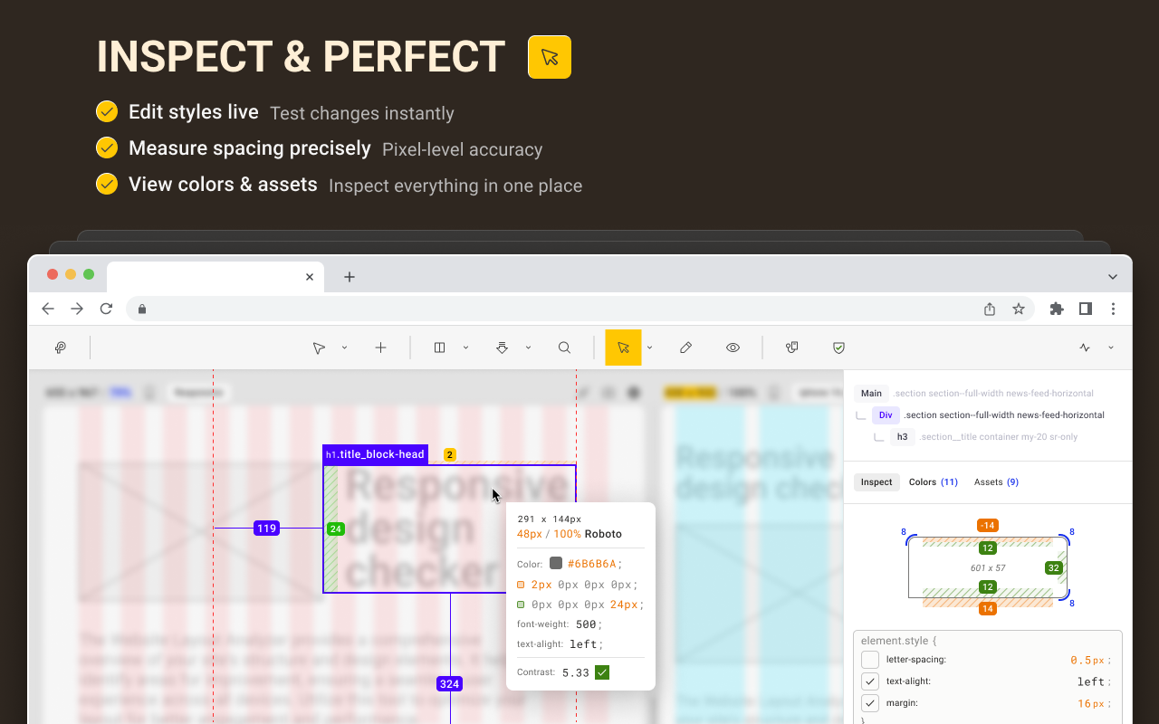 Pixefy - Responsive Design Checker chrome谷歌浏览器插件_扩展第5张截图