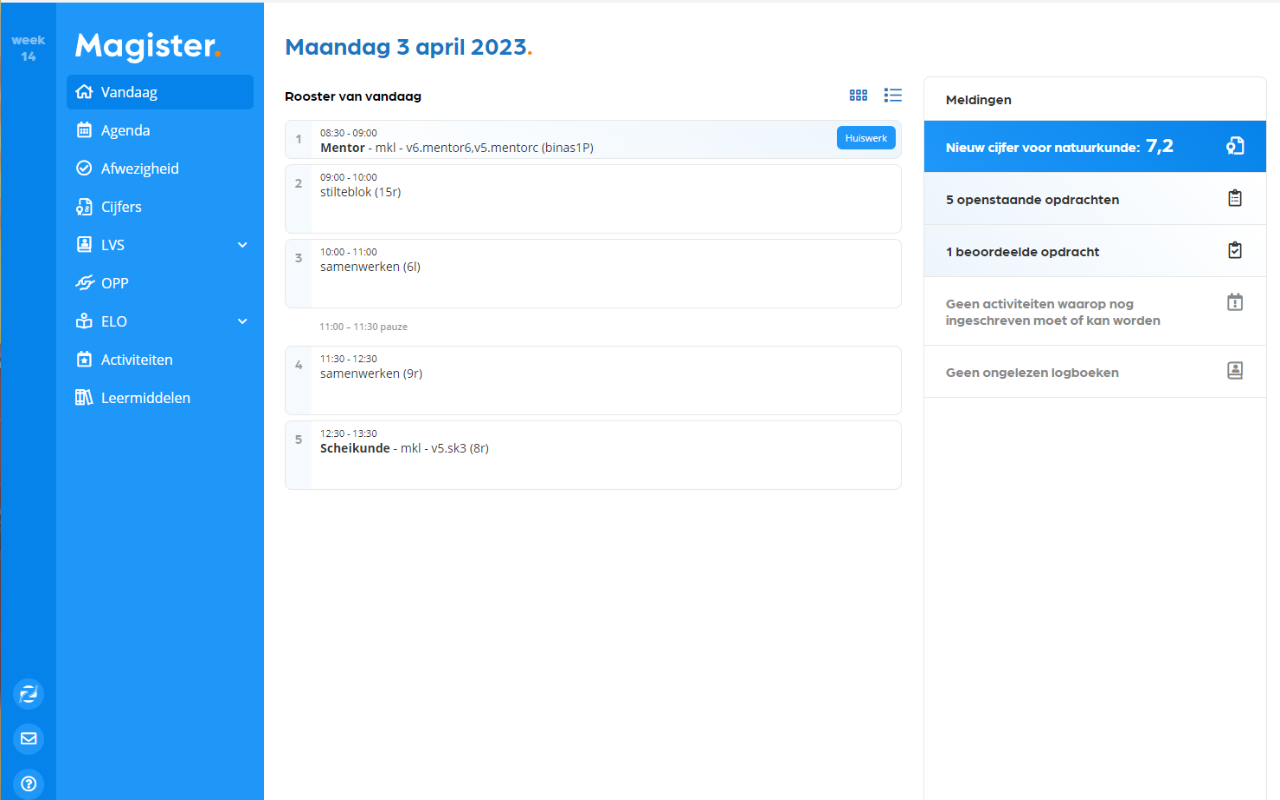 Study Tools voor Magister chrome谷歌浏览器插件_扩展第3张截图