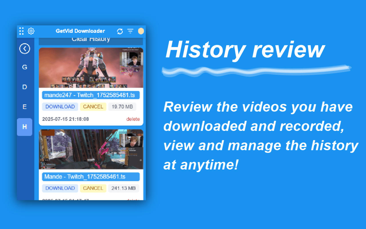 GetVid - 专业视频下载器 chrome谷歌浏览器插件_扩展第2张截图
