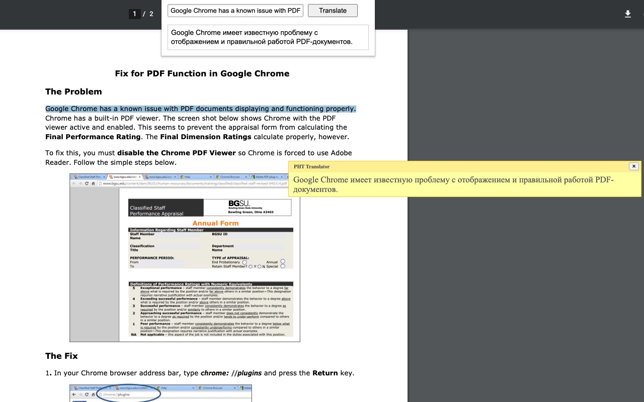 Instant Multilingual PDF/HTML/TXT Translator chrome谷歌浏览器插件_扩展第4张截图