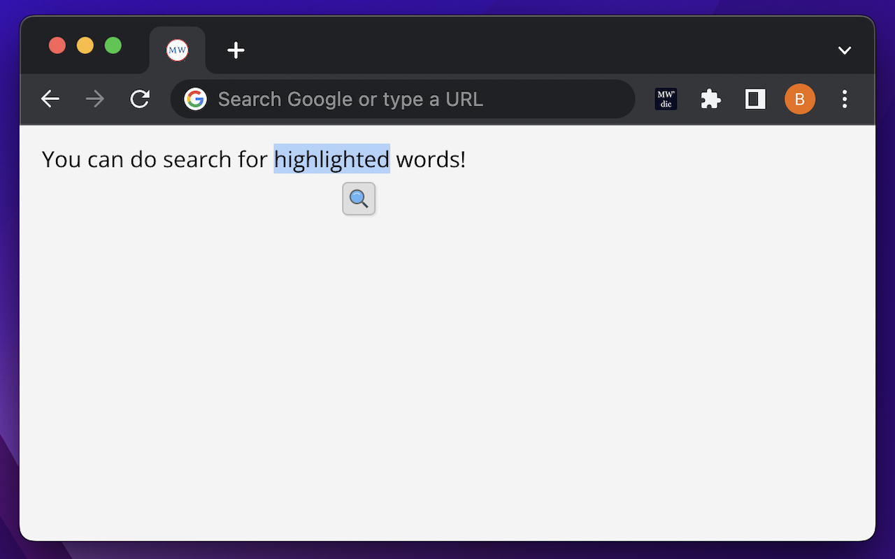 English-to-English Definitions - Merriam-Webster Dictionary chrome谷歌浏览器插件_扩展第3张截图