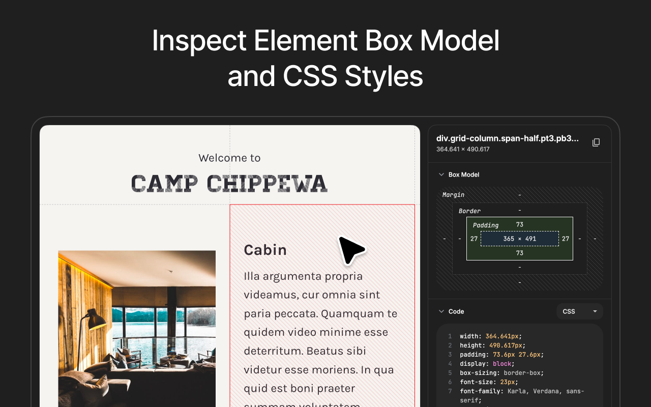 Screen Ruler - Measure The Web chrome谷歌浏览器插件_扩展第3张截图