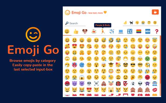 Emoji Go chrome谷歌浏览器插件_扩展第1张截图