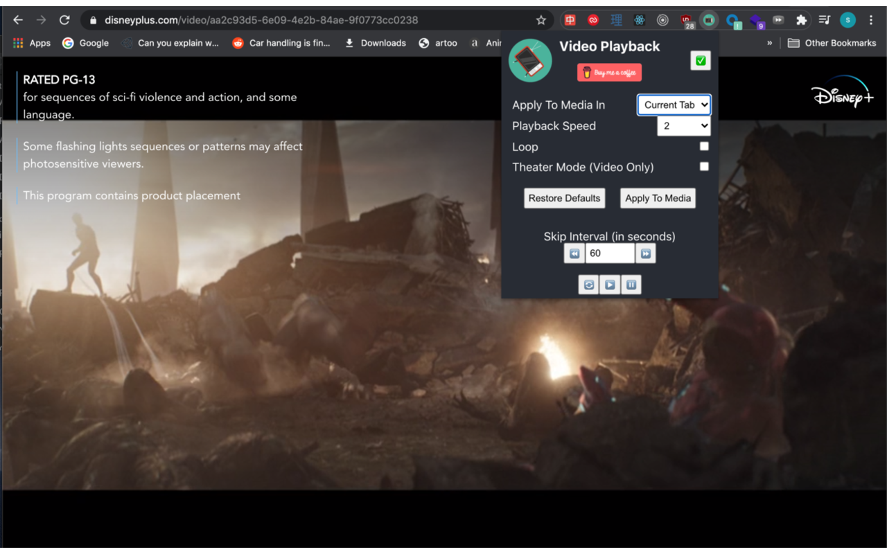 Video Playback Extension chrome谷歌浏览器插件_扩展第3张截图
