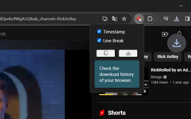 YouTube Script Extractor chrome谷歌浏览器插件_扩展第4张截图