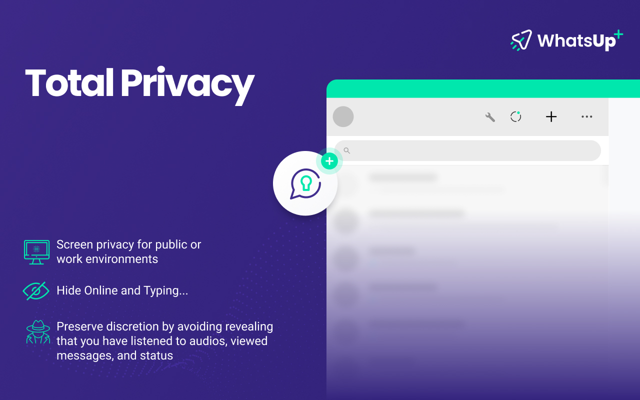 WhatsUp+ for WhatsApp™ Web chrome谷歌浏览器插件_扩展第4张截图