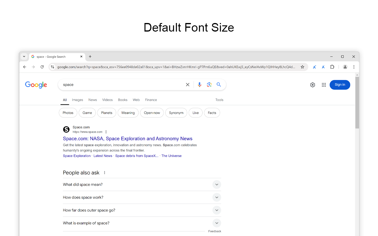 Font Size Decrease for Google Chrome chrome谷歌浏览器插件_扩展第1张截图