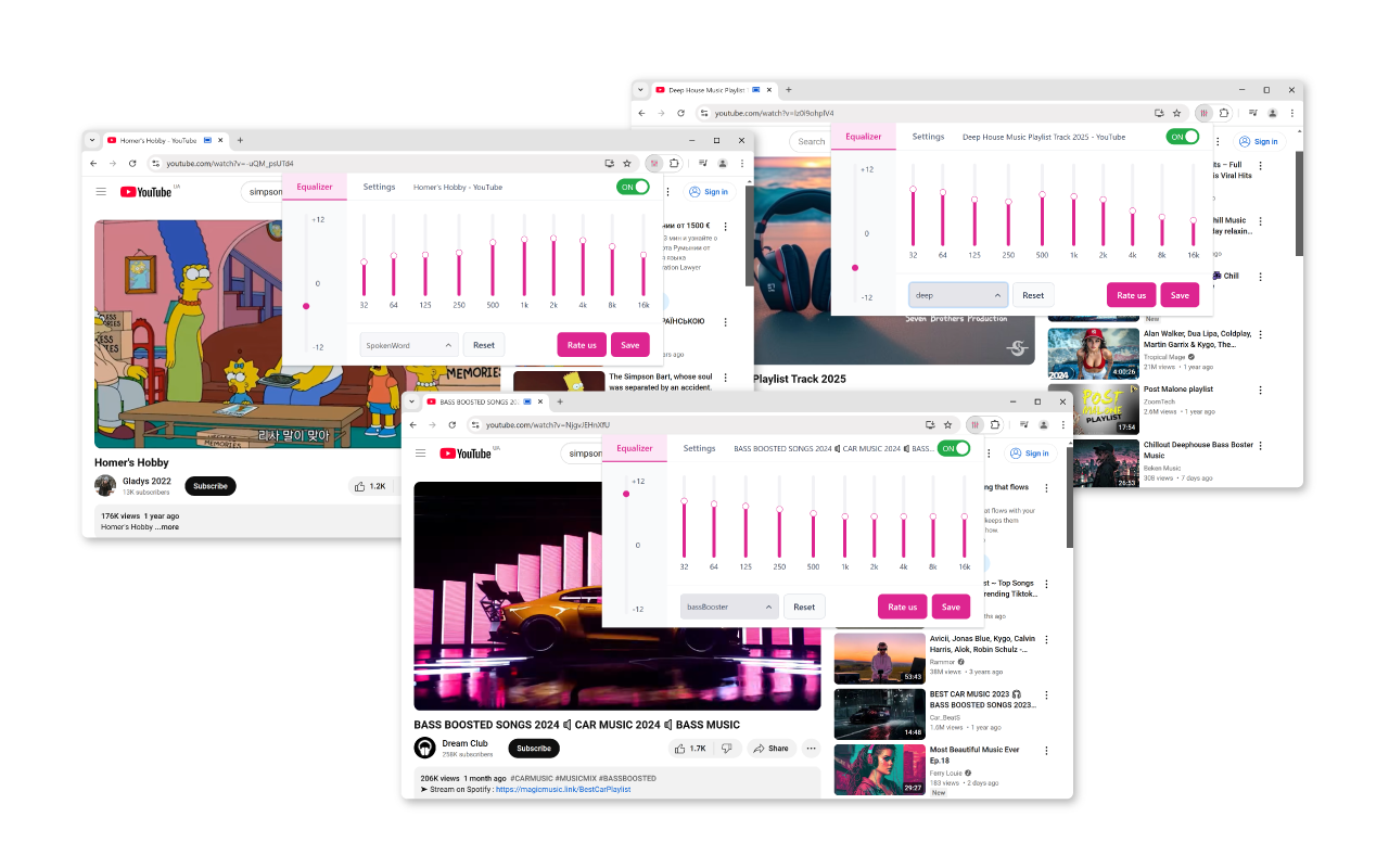 Audio Equalizer chrome谷歌浏览器插件_扩展第4张截图