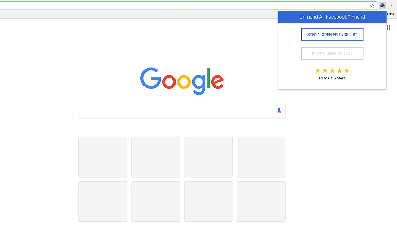 All Friends Remover chrome谷歌浏览器插件_扩展第1张截图