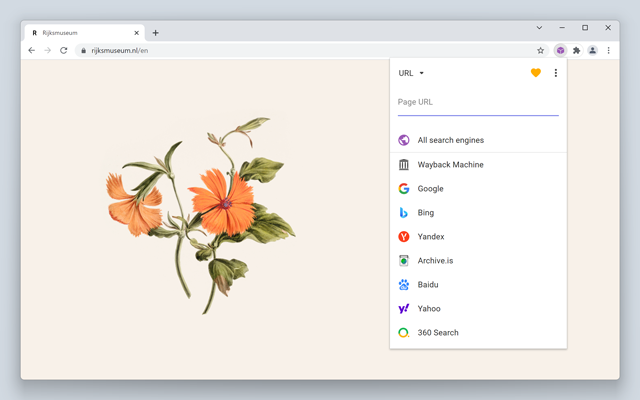 Web Archives chrome谷歌浏览器插件_扩展第4张截图