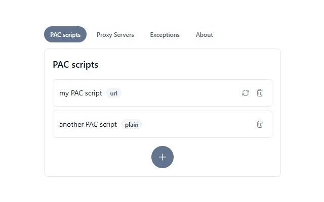 PAC代理管理器 chrome谷歌浏览器插件_扩展第1张截图