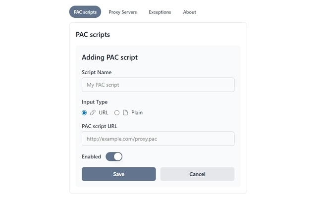 PAC代理管理器 chrome谷歌浏览器插件_扩展第4张截图