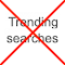 Hide Trending Search Suggestions