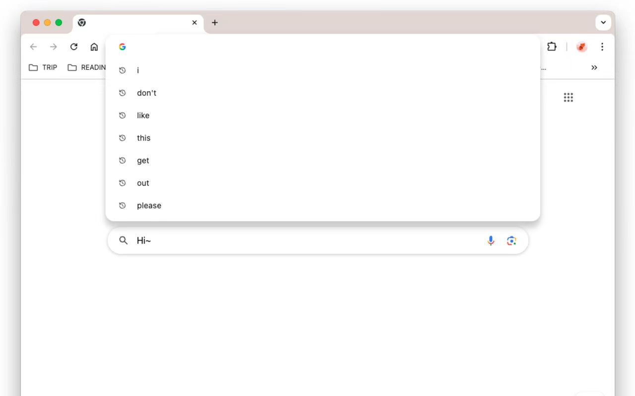 Hide/Disable Chrome Omnibox Suggestions chrome谷歌浏览器插件_扩展第1张截图