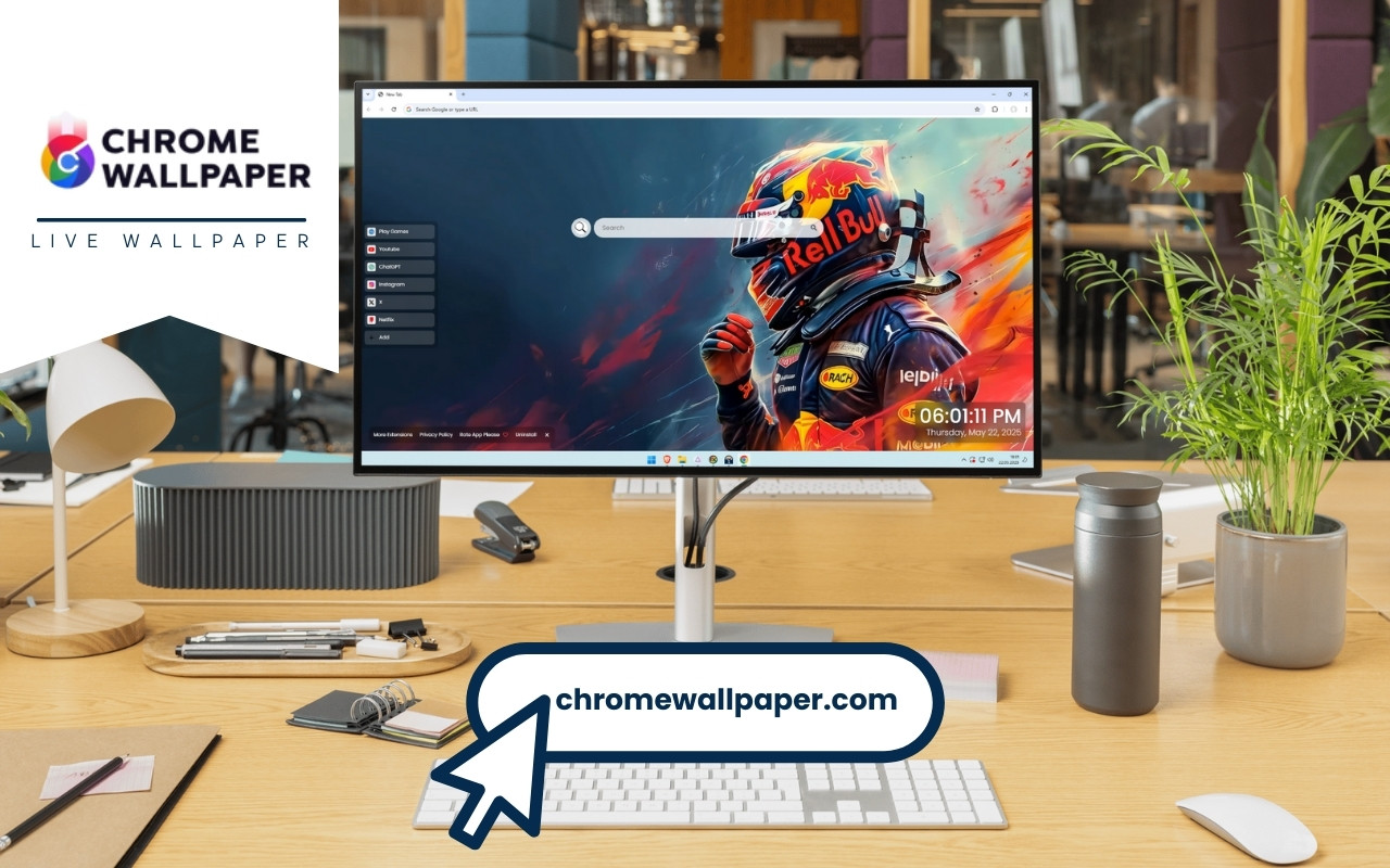 Red Bull Racing Live Wallpaper chrome谷歌浏览器插件_扩展第1张截图