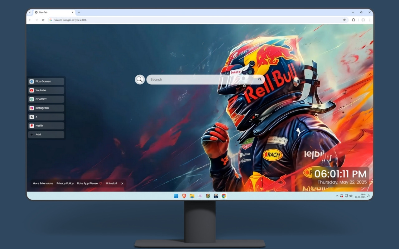 Red Bull Racing Live Wallpaper chrome谷歌浏览器插件_扩展第3张截图