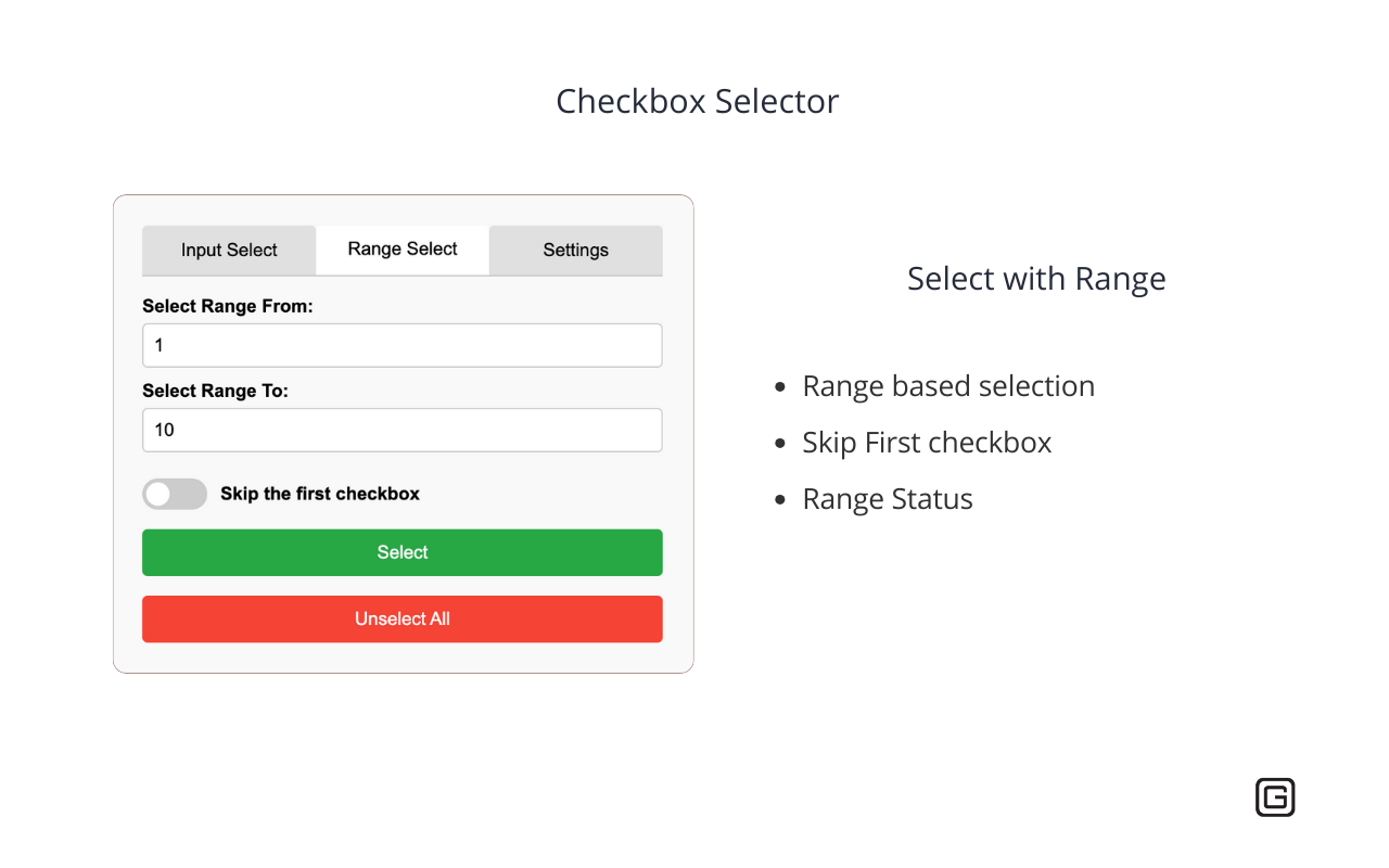 Checkbox Selector chrome谷歌浏览器插件_扩展第3张截图