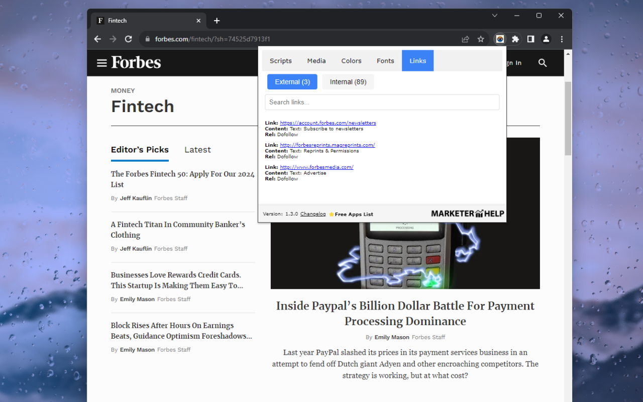 Web Helper chrome谷歌浏览器插件_扩展第1张截图