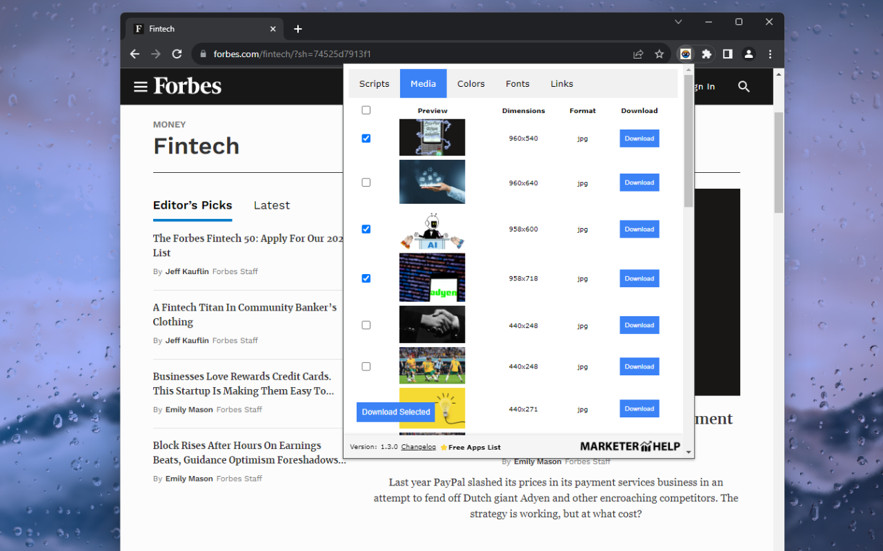 Web Helper chrome谷歌浏览器插件_扩展第5张截图
