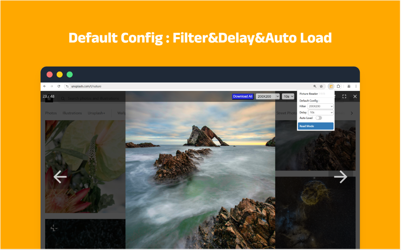 Picture Reader chrome谷歌浏览器插件_扩展第2张截图