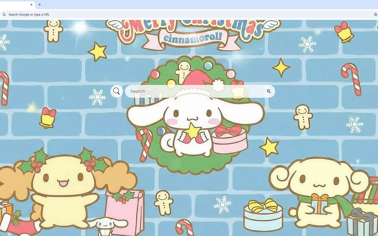 Cinnamoroll Christmas Live Wallpaper chrome谷歌浏览器插件_扩展第3张截图