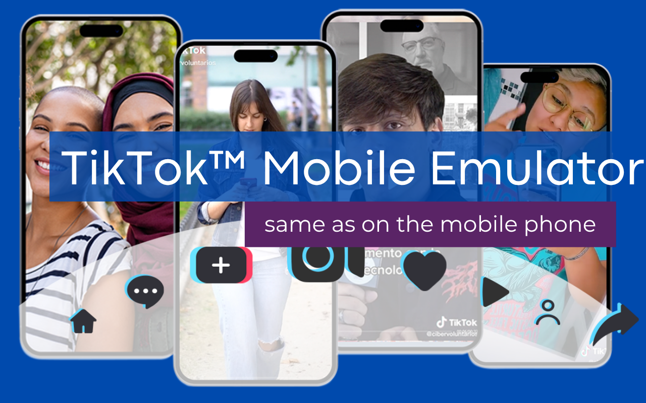 TikTok™ for PC - Mobile Emulator chrome谷歌浏览器插件_扩展第2张截图