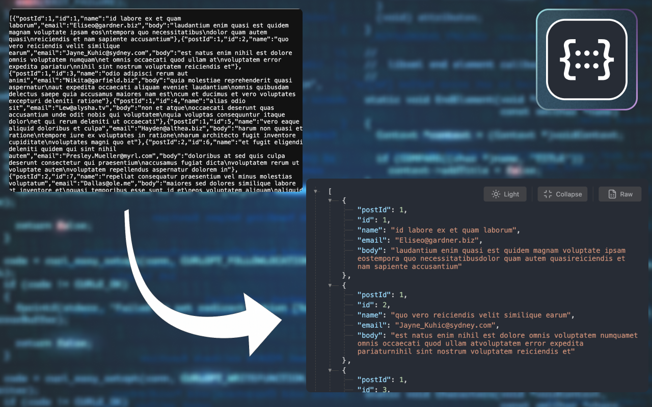 JSONGenie - Beautify, Format & Visualize chrome谷歌浏览器插件_扩展第5张截图