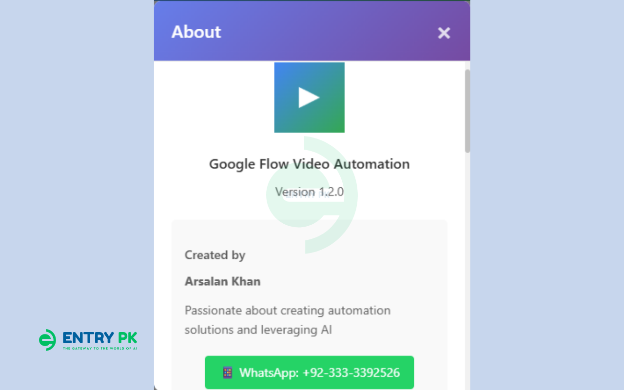 Google Flow Video Automation chrome谷歌浏览器插件_扩展第2张截图