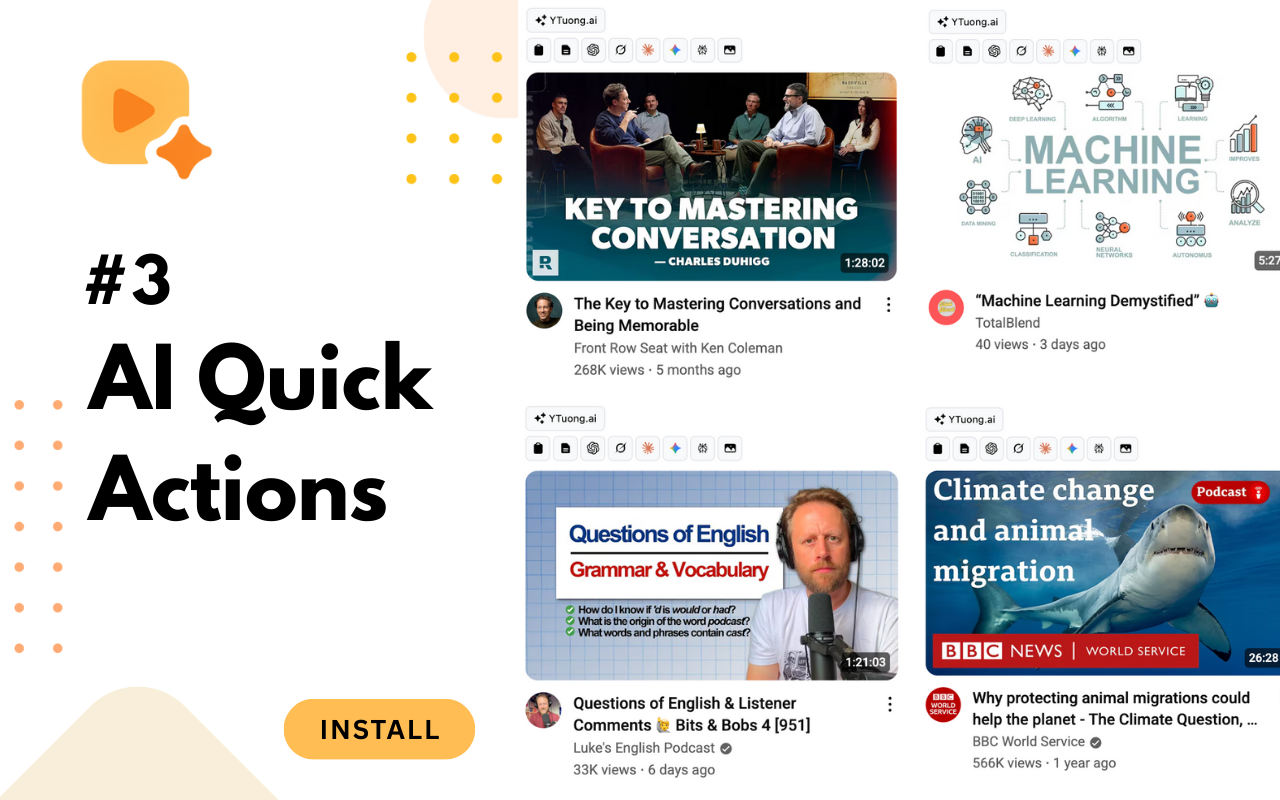 Youtube Summary with AI chrome谷歌浏览器插件_扩展第4张截图