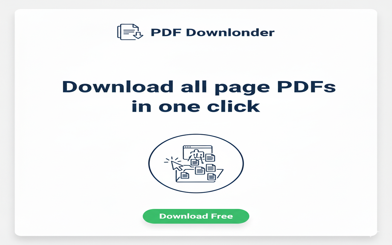 PDF Downloader chrome谷歌浏览器插件_扩展第1张截图