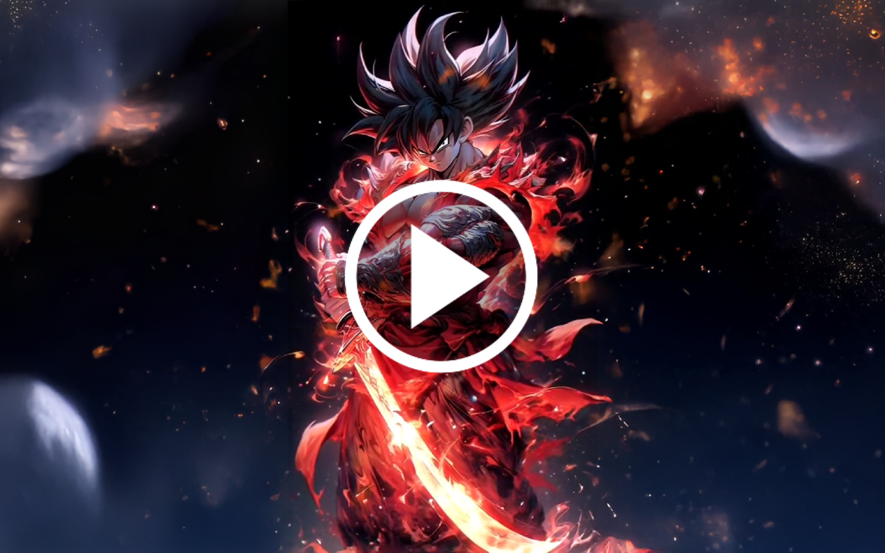 Son Goku Live Wallpaper chrome谷歌浏览器插件_扩展第2张截图