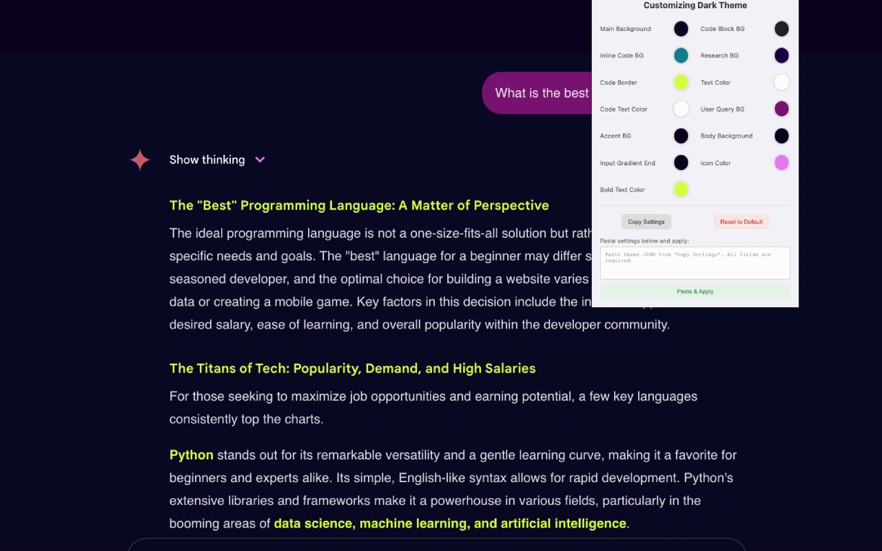Custom Gemini Theme chrome谷歌浏览器插件_扩展第2张截图
