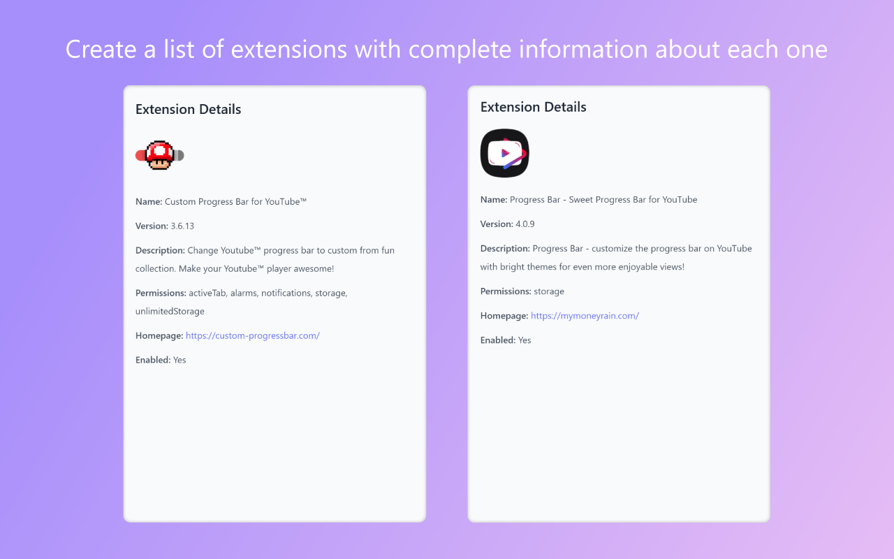 Extension List Exporter chrome谷歌浏览器插件_扩展第2张截图