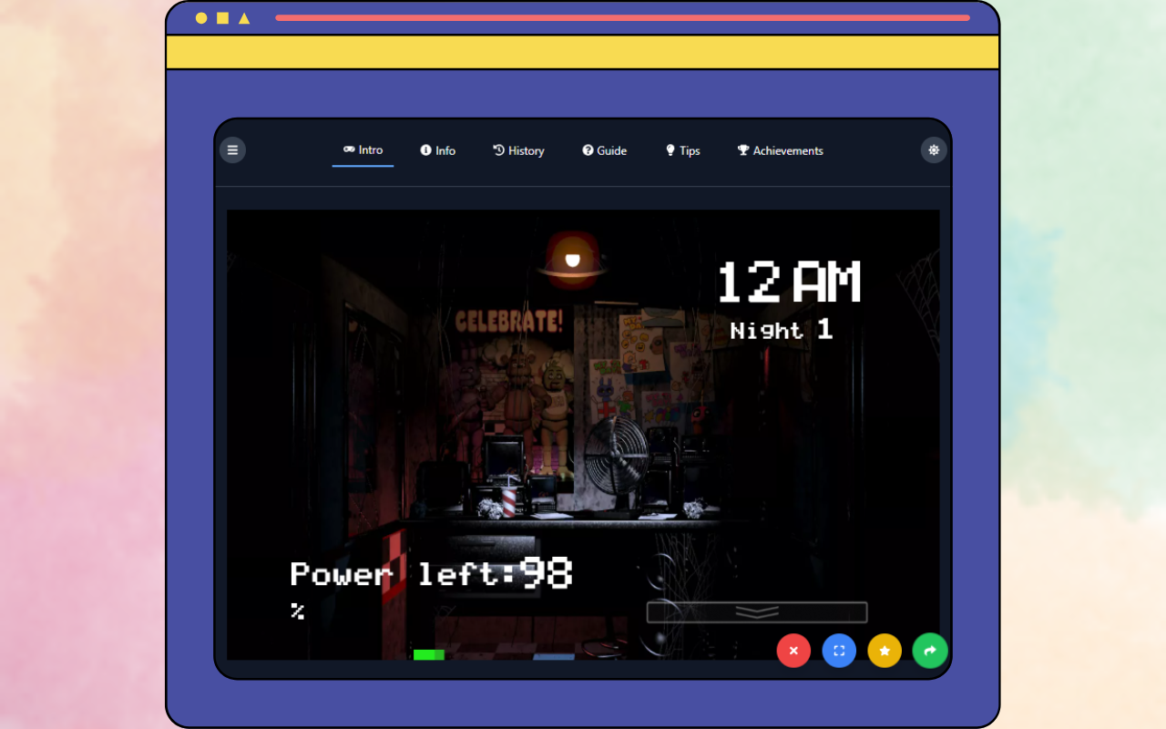 Five Nights at Freddy's Game chrome谷歌浏览器插件_扩展第3张截图