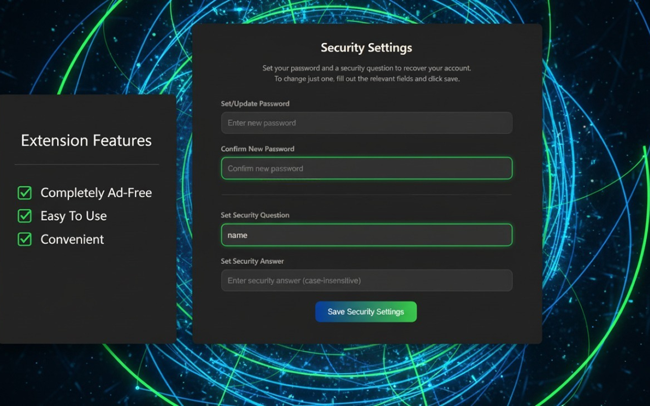 Browser Lock chrome谷歌浏览器插件_扩展第2张截图