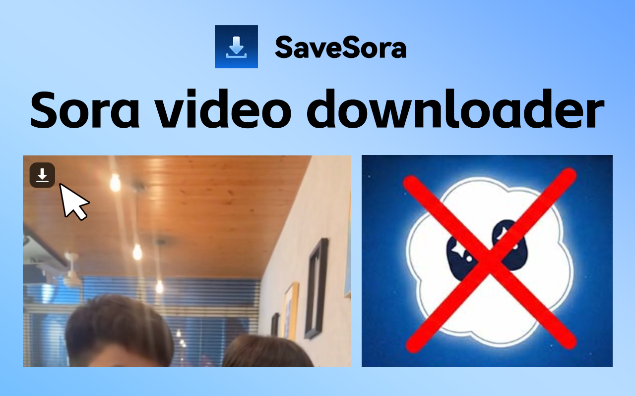 SaveSora - Sora 2 Video Downloader chrome谷歌浏览器插件_扩展第3张截图