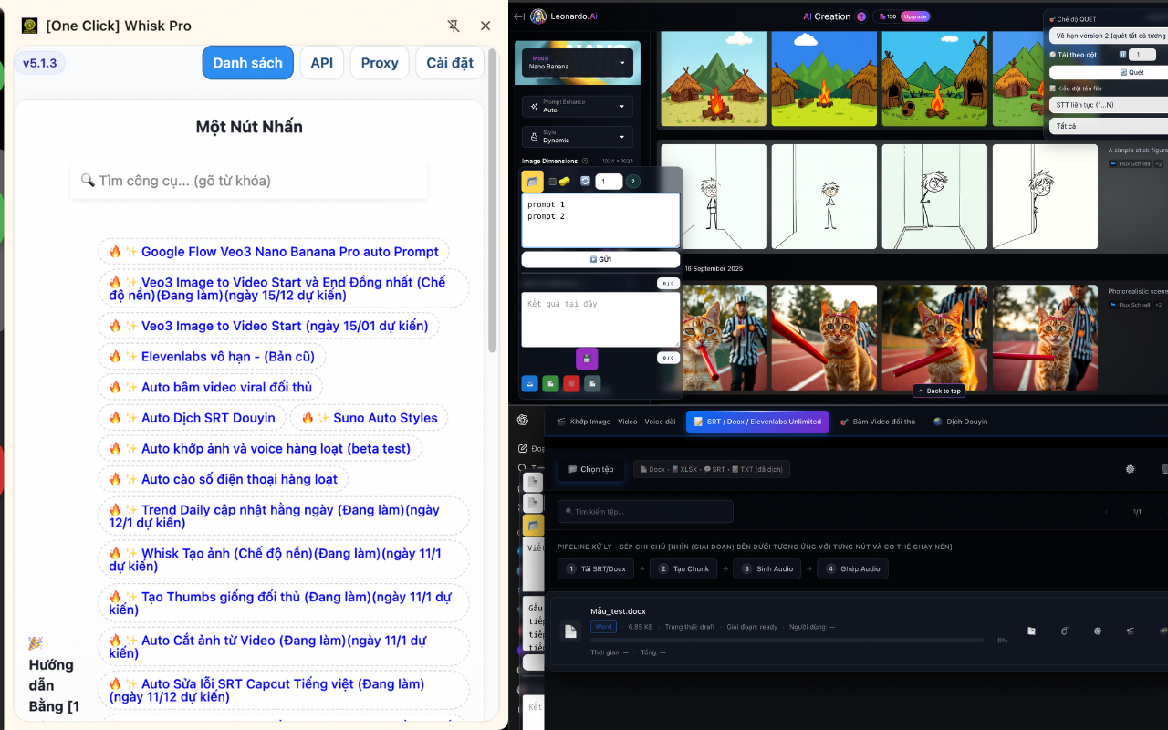 [Một Nút Nhấn] Whisk Pro chrome谷歌浏览器插件_扩展第5张截图