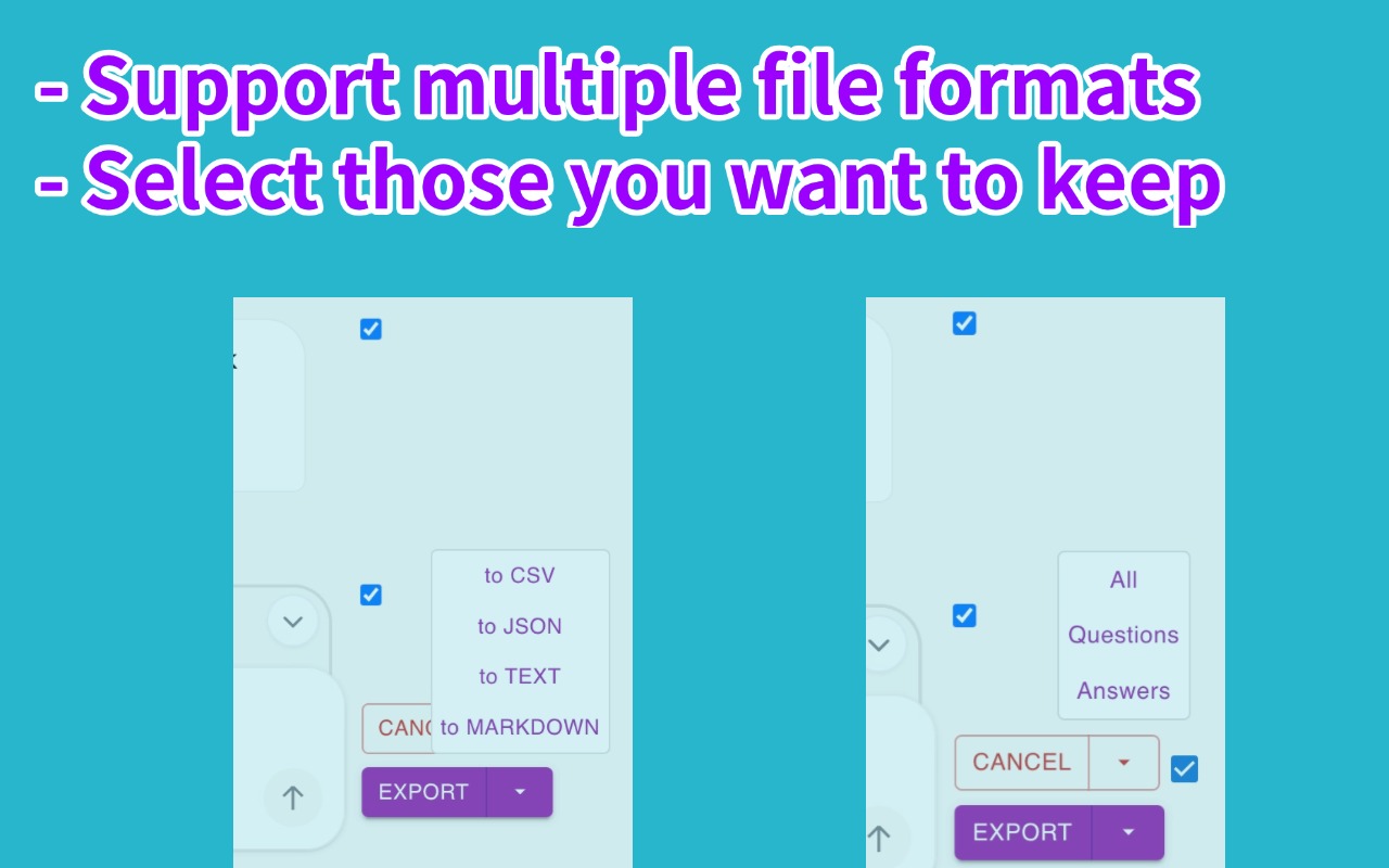 Perplexity 导出工具 - 轻松提取聊天记录 chrome谷歌浏览器插件_扩展第1张截图