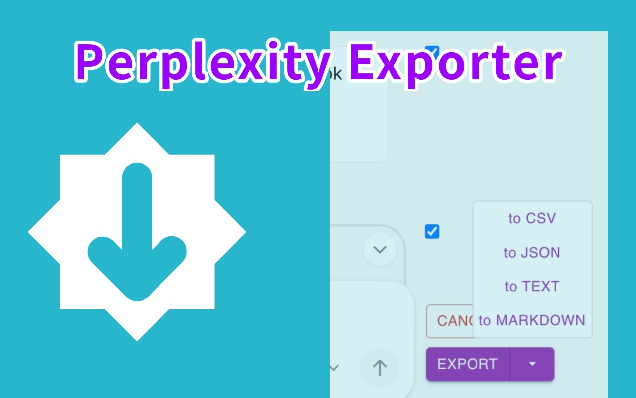 Perplexity 导出工具 - 轻松提取聊天记录 chrome谷歌浏览器插件_扩展第2张截图