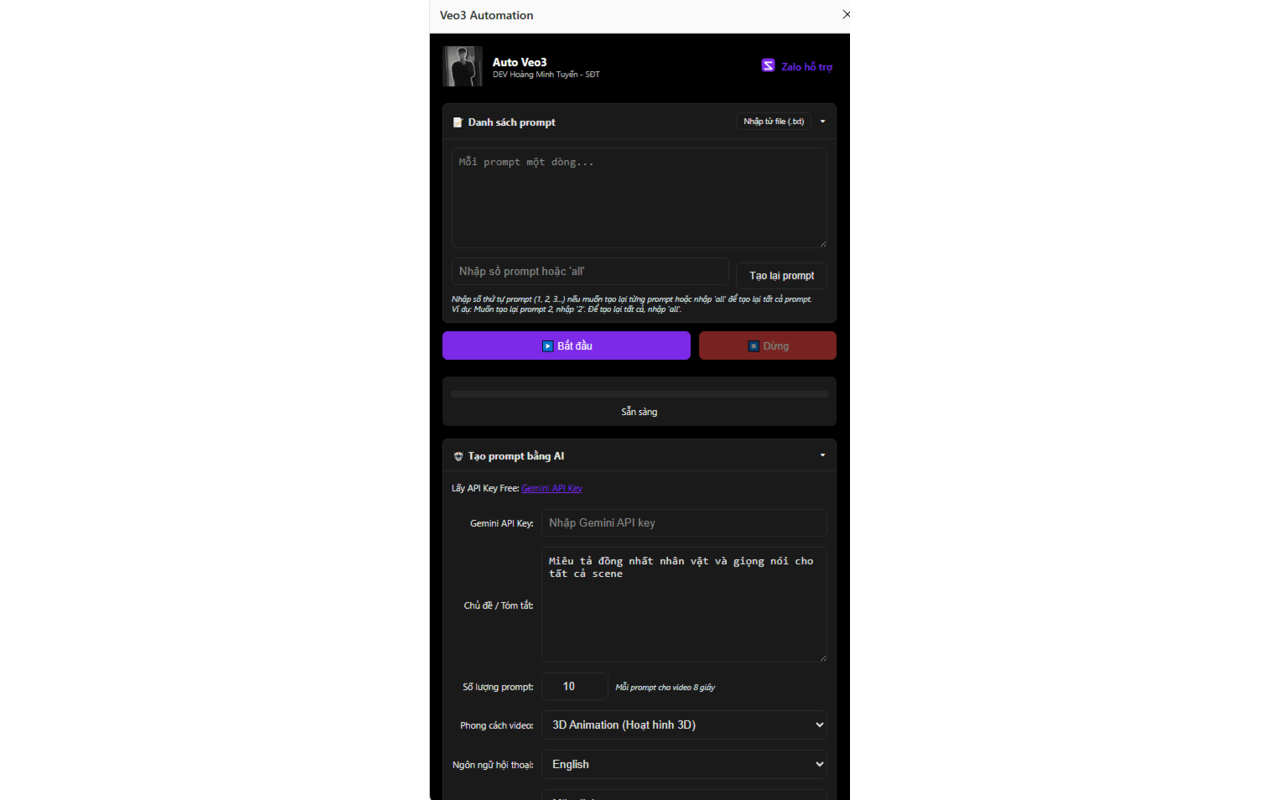 Veo3 Automation chrome谷歌浏览器插件_扩展第1张截图