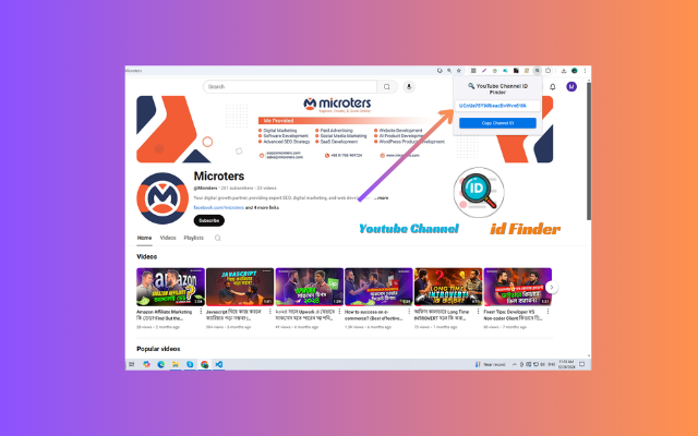 YouTube Channel ID Finder chrome谷歌浏览器插件_扩展第1张截图