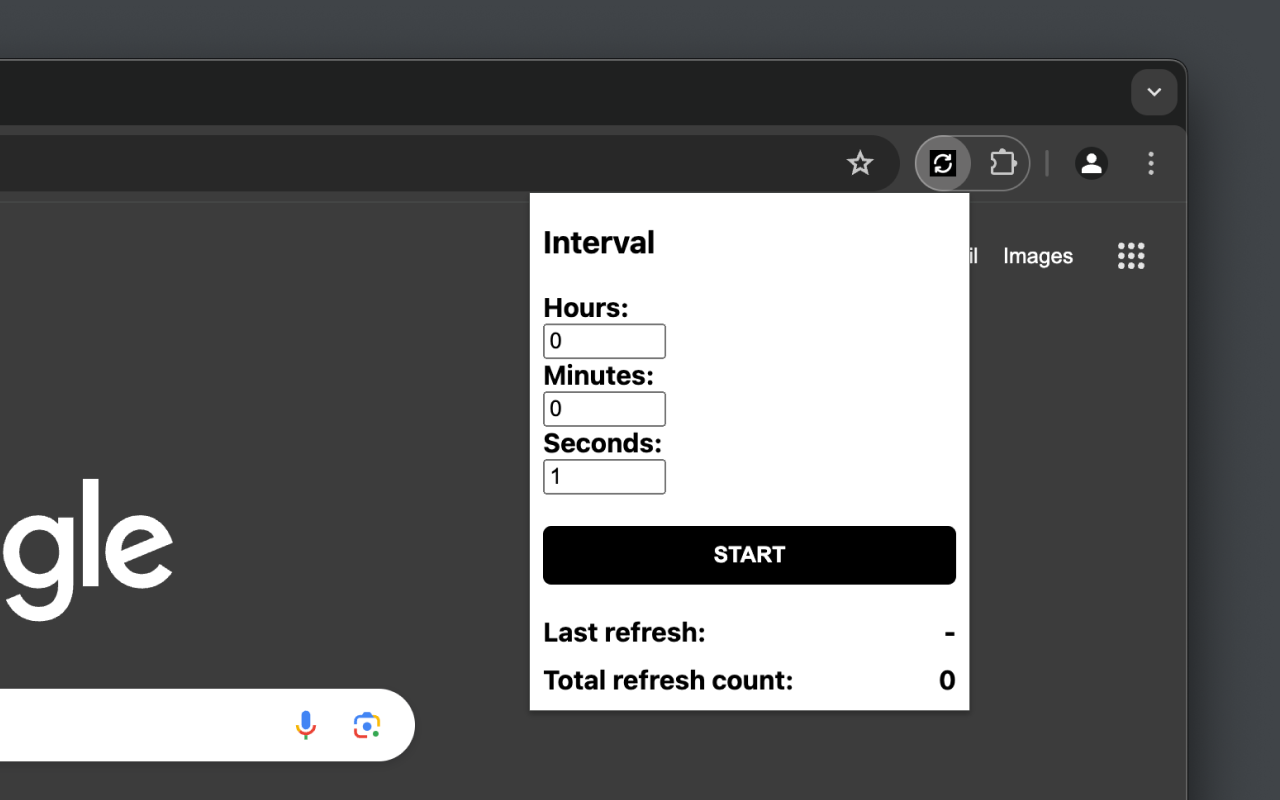 自动刷新 chrome谷歌浏览器插件_扩展第2张截图