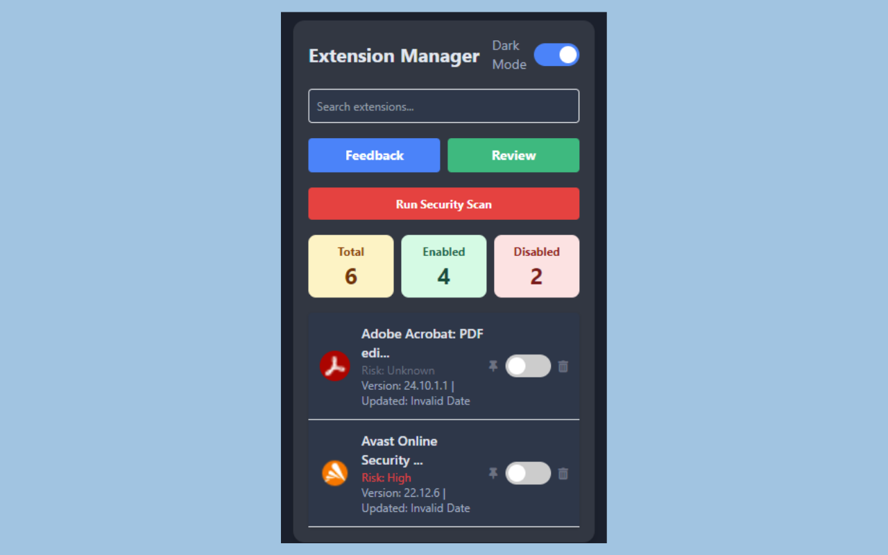 Smart Extension Manager: ExtensionMaster chrome谷歌浏览器插件_扩展第1张截图