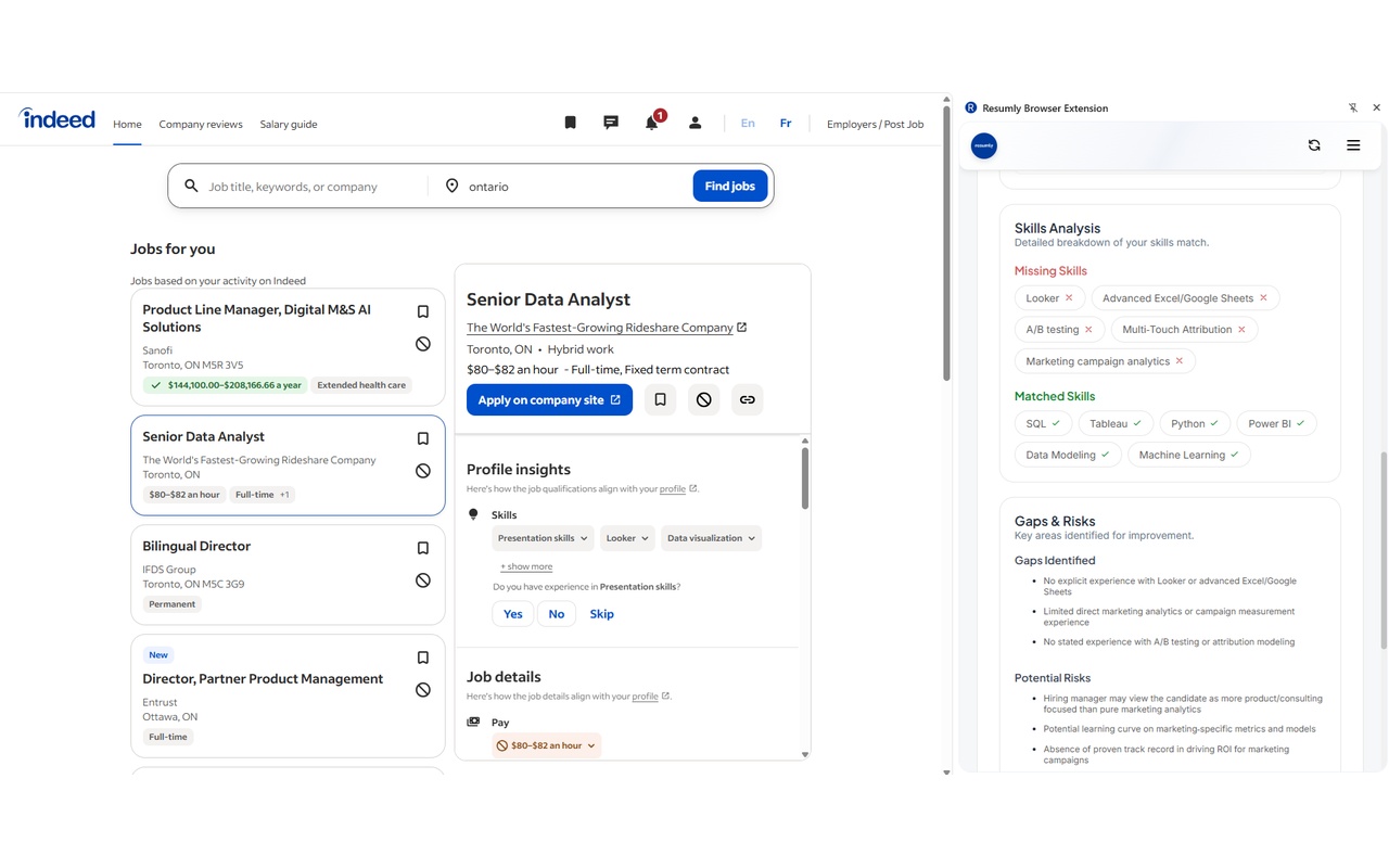 Resumly Browser Extension chrome谷歌浏览器插件_扩展第1张截图