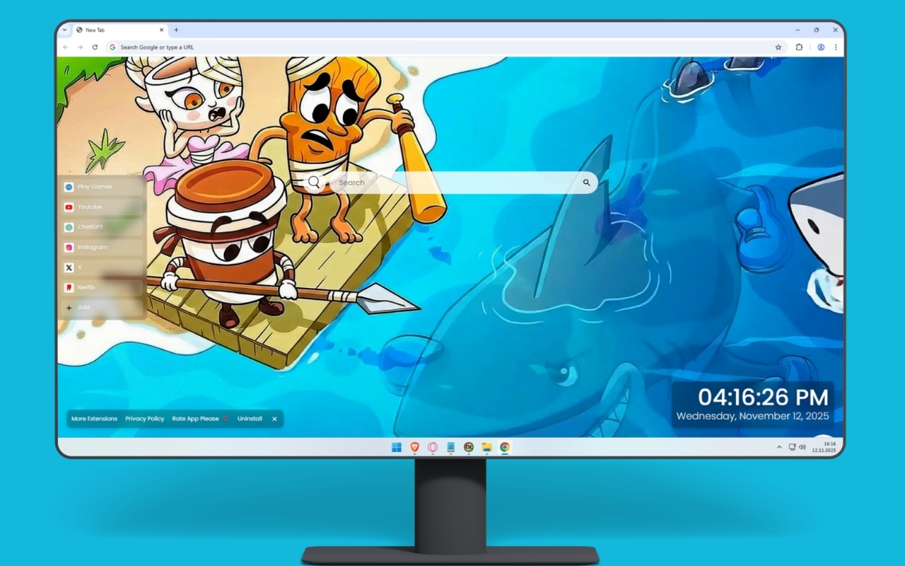 Tung Tung Tung Sahur Live Wallpaper chrome谷歌浏览器插件_扩展第1张截图