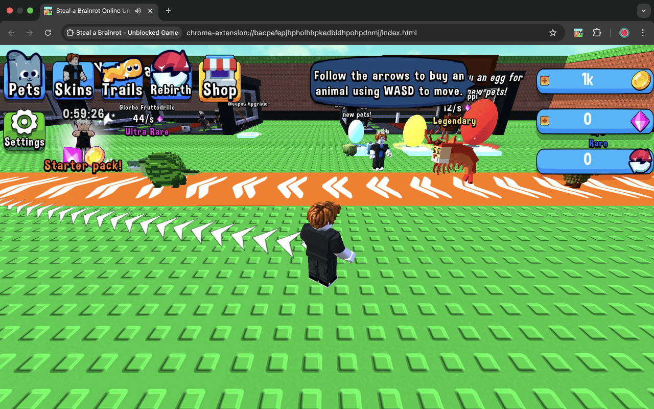 偷窃 Brainrot - 畅玩版游戏 chrome谷歌浏览器插件_扩展第2张截图