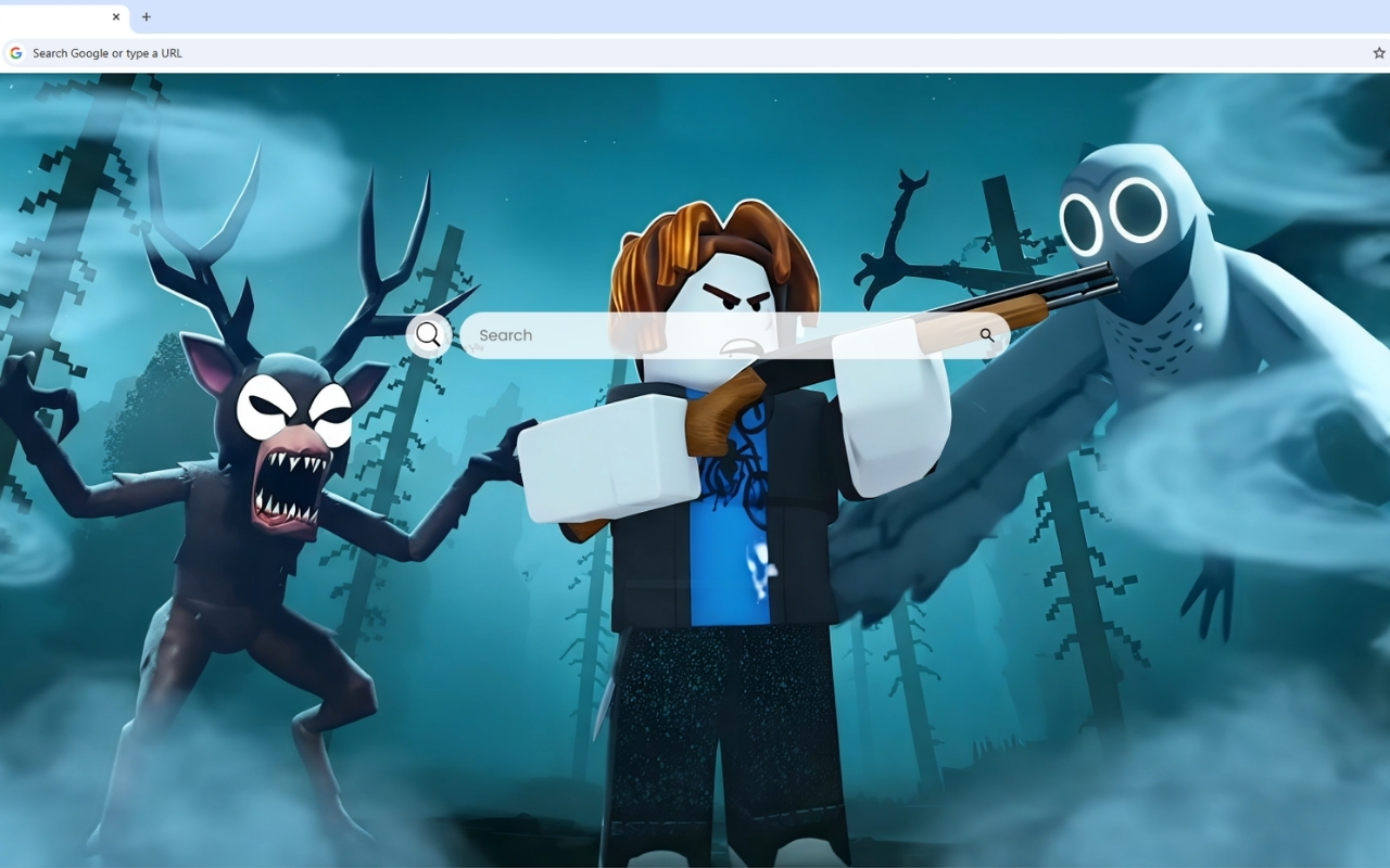 99 Nights in the Forest Deer Roblox Live Wallpaper chrome谷歌浏览器插件_扩展第2张截图