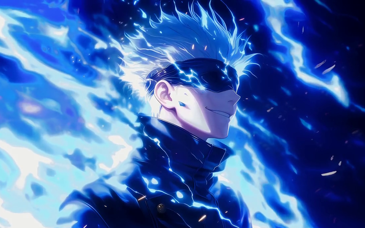 Satoru Gojo Live Wallpaper - Jujutsu Kaisen's New Tab Theme chrome谷歌浏览器插件_扩展第1张截图