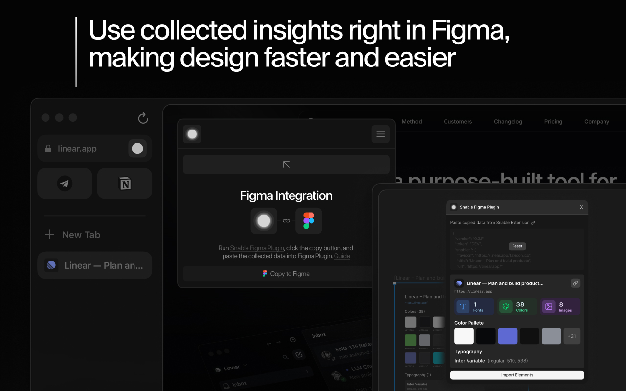 Snable: UI Inspector & CSS Scanner chrome谷歌浏览器插件_扩展第3张截图